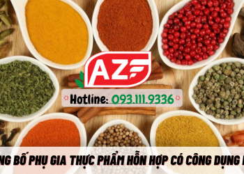 Cách công bố phụ gia thực phẩm hỗn hợp có công dụng mới