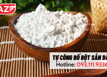 Hướng dẫn tự công bố bột sắn dây đầy đủ , chính xác tại AZF