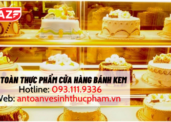 Xin cấp giấy chứng nhận vệ sinh an toàn thực phẩm cửa hàng bánh kem