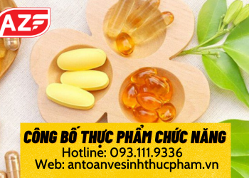 Công bố thực phẩm chức năng như thế nào?