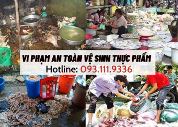 Vi phạm an toàn vệ sinh thực phẩm sẽ bị xử phạt như thế nào?