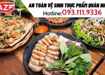 Thế nào là đạt tiêu chuẩn an toàn vệ sinh thực phẩm quán nhậu