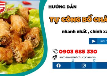 Hướng dẫn cách tự công bố chả giò nhanh nhất , chính xác nhất