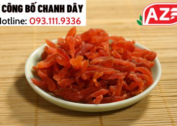 Tự công bố chanh dây sấy dẻo như thế nào
