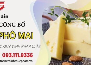 Hướng dẫn doanh nghiệp tự công bố phô mai theo quy định
