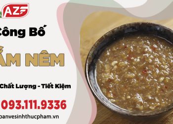 Hướng dẫn doanh nghiệp làm hồ sơ tự công bố mắm nêm