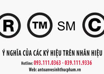 Ý nghĩa của ký hiệu ® , ™ và © trên nhãn hiệu sản phẩm