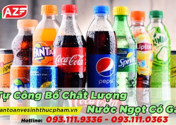 Hướng dẫn doanh nghiệp tự công bố chất lượng nước ngọt có ga