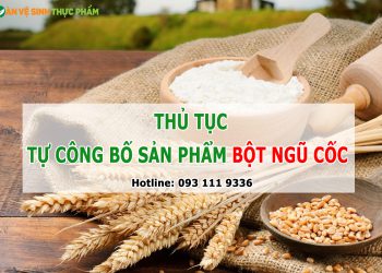 tự công bố sản phẩm bột ngũ cốc
