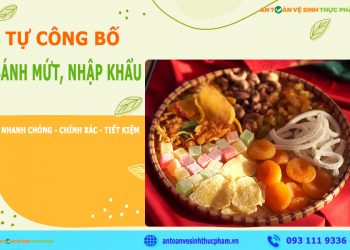 Tự công bố sản phẩm BÁNH MỨT nhập khẩu nhanh chóng nhất