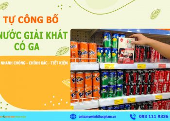 Tự công bố sản phẩm nước giải khát có ga năm 2024 ra sao?