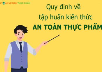 Quy định hiện hành về tập huấn kiến thức an toàn thực phẩm?