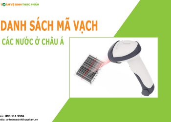 Danh sách mã vạch các nước châu á mới nhất
