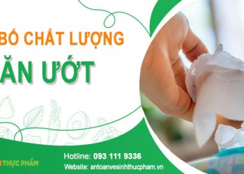 Công bố chất lượng khăn ướt, khăn lạnh để lưu hành ra thị trường