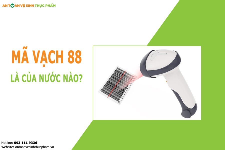 Mã vạch 88 của nước nào?