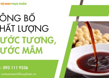 Công bố chất lượng Nước tương, Nước Mắm nhanh chóng nhất