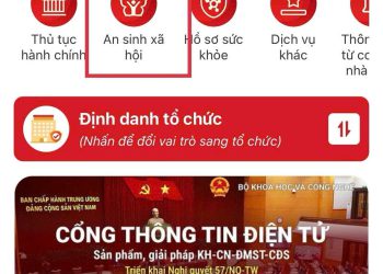 Hướng dẫn liên kết TKNH trên VNeID nhận hỗ trợ an sinh xã hội 100k