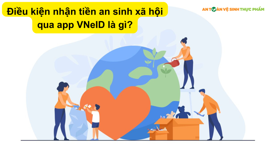Điều kiện để nhận tiền an sinh xã hội qua VNeID là gì?