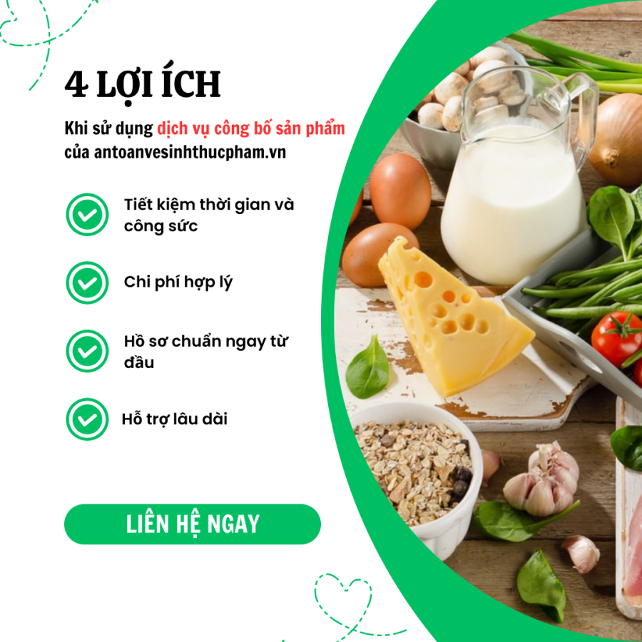 Những lợi ích khi sử dụng dịch vụ công bố sản phẩm tại antoanvesinhthucpham.vn