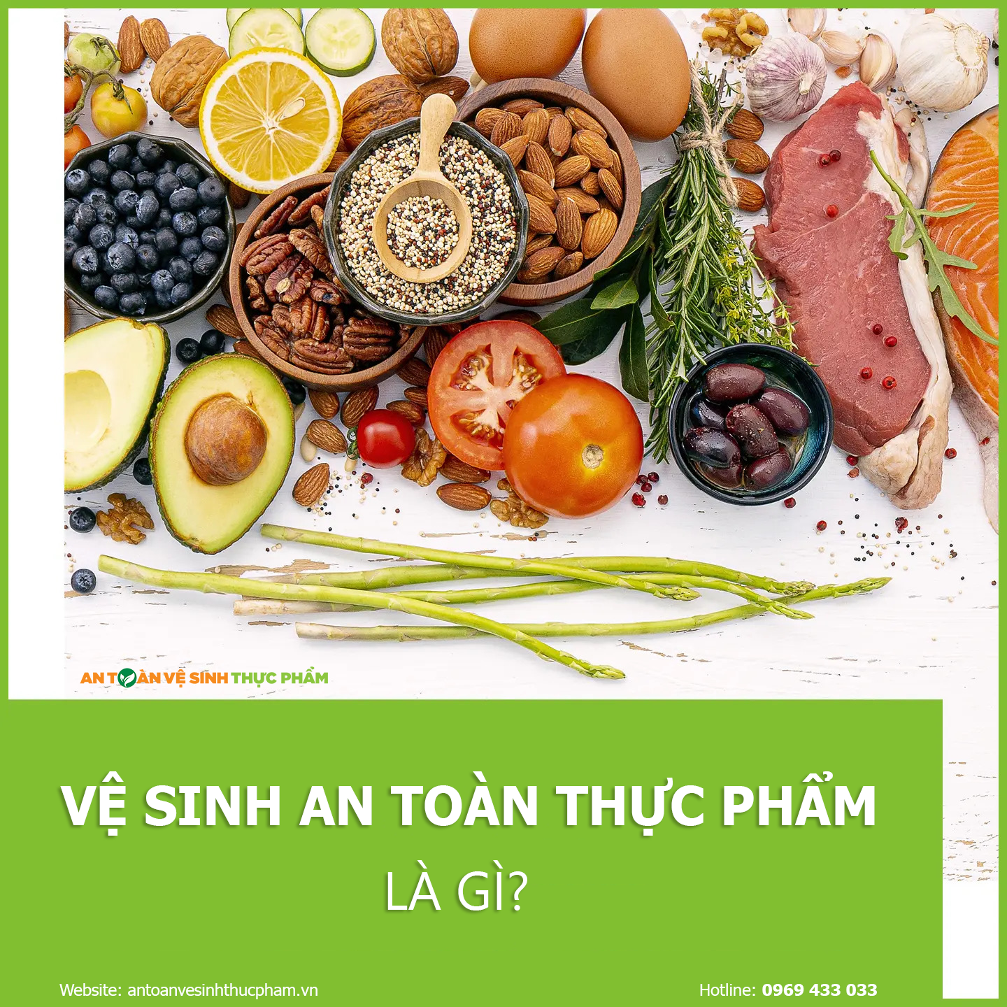 Vệ sinh an toàn thực phẩm là gì?