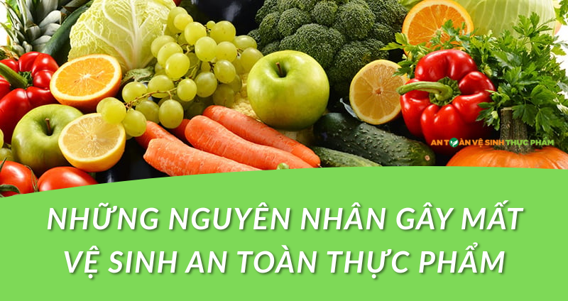 Tìm hiểu các nguyên nhân gây mất vệ sinh an toàn thực phẩm và biện pháp khắc phục