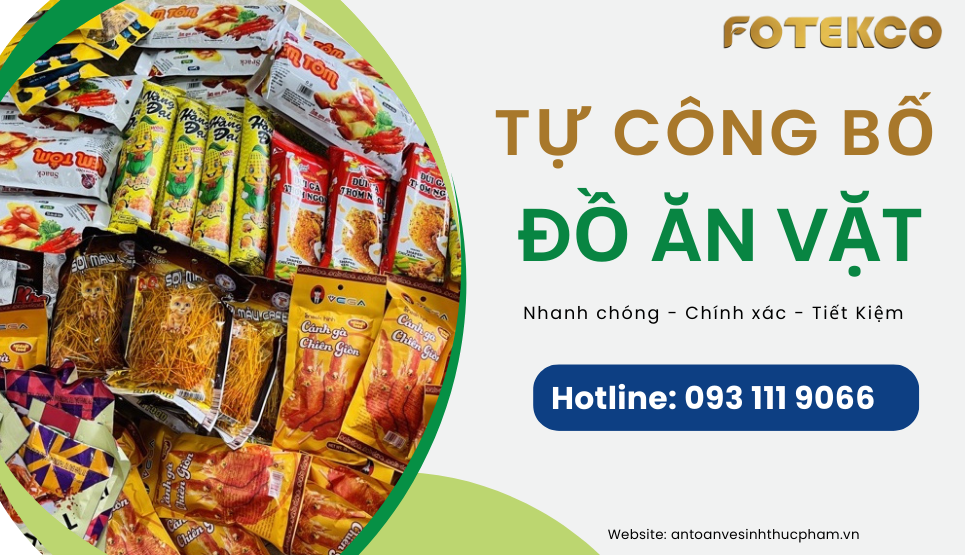 Hướng dẫn tự công bố đồ ăn vặt nhanh chóng 2026