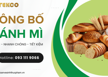 Công bố sản phẩm bánh mì