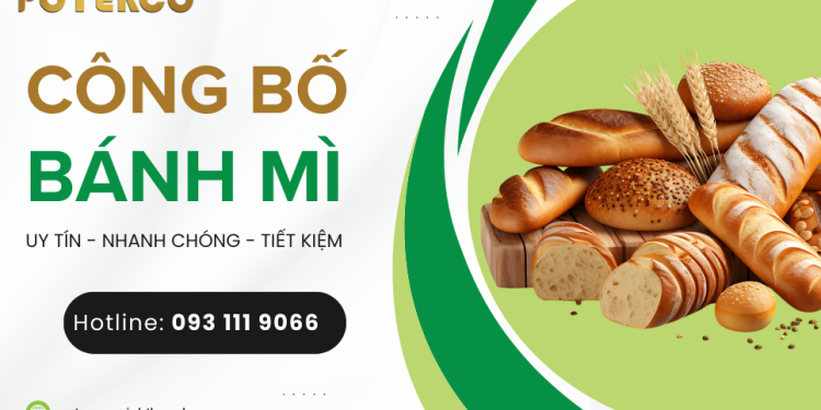 Công bố sản phẩm bánh mì