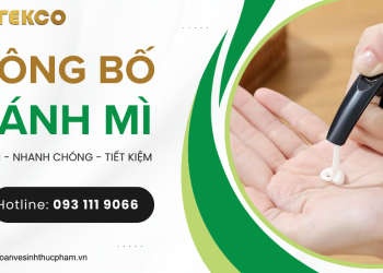 Công bố sản phẩm bánh mì
