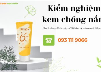 Quy trình kiểm nghiệm kem chống nắng mới nhất 2026
