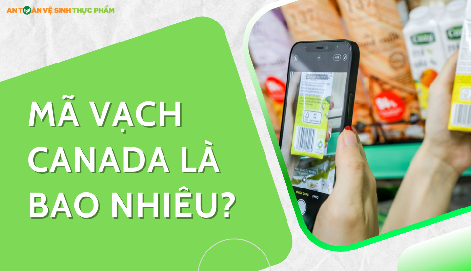Mã vạch Canada là bao nhiêu?