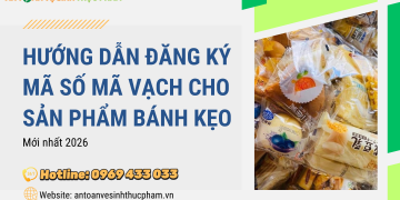 đăng ký mã số mã vạch bánh kẹo
