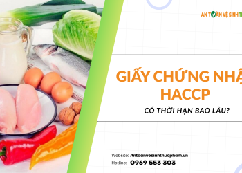 Giấy chứng nhận HACCP có thời hạn bao lâu?