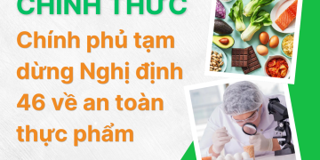CHÍNH THỨC: Chính phủ tạm dừng Nghị định 46 về an toàn thực phẩm