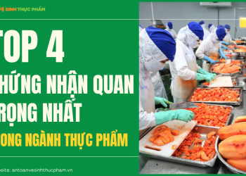 TOP 4 chứng nhận quan trọng nhất trong ngành thực phẩm
