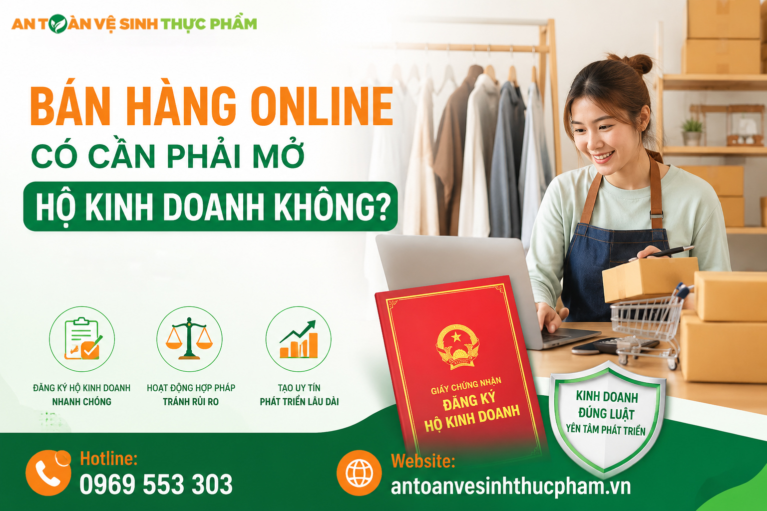 Bán hàng online có cần phải mở hộ kinh doanh không?