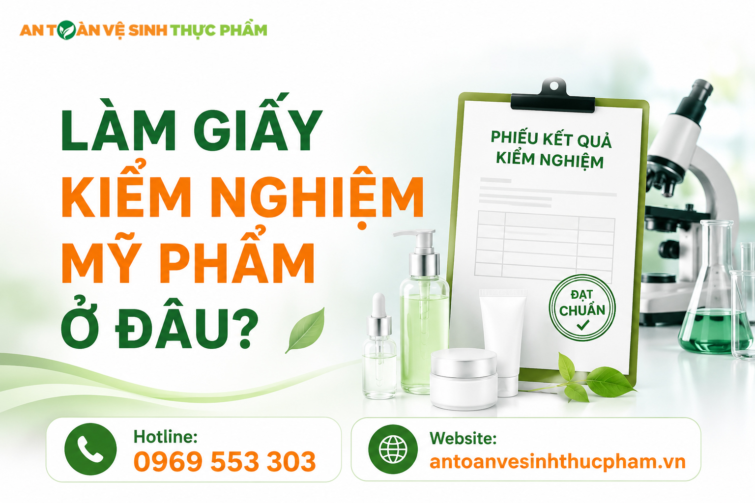 Làm giấy kiểm nghiệm mỹ phẩm ở đâu? Quy trình như thế nào