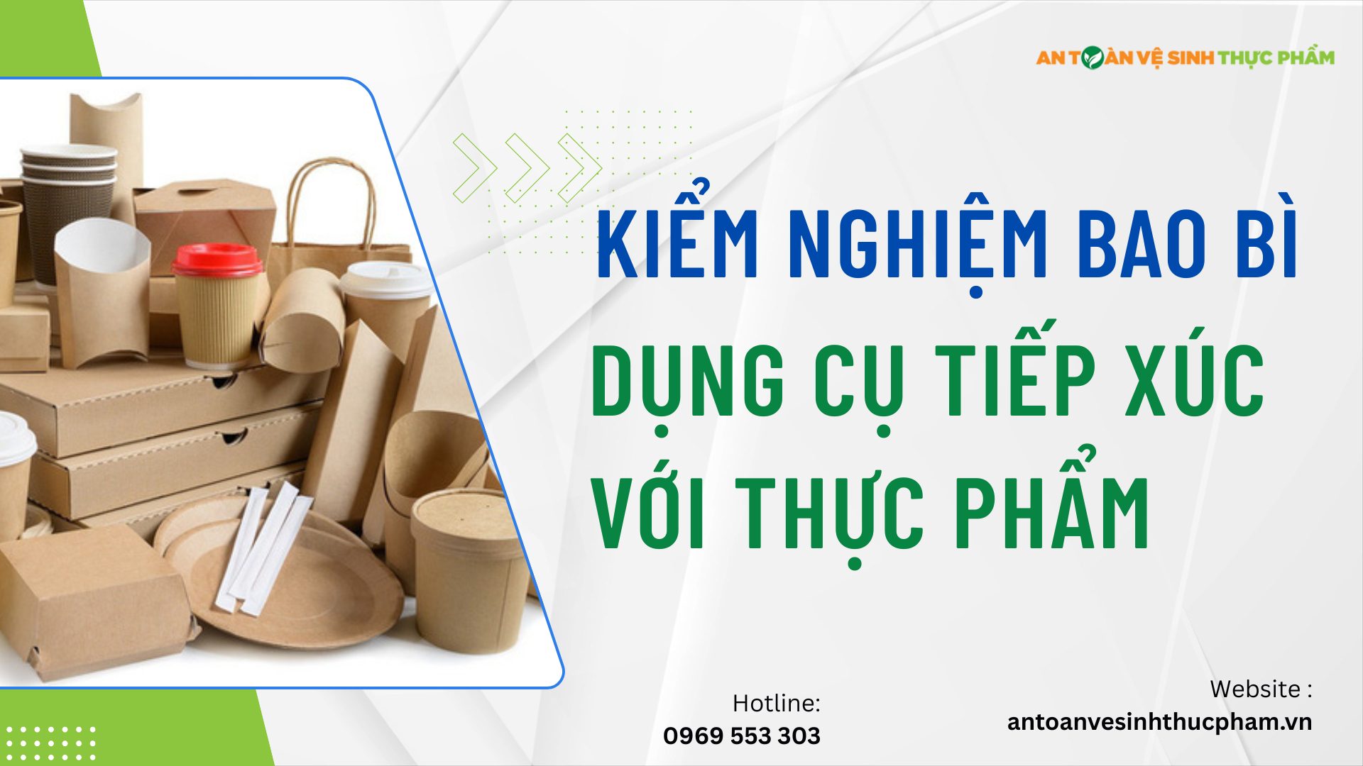 Kiểm nghiệm bao bì, dụng cụ tiếp xúc với thực phẩm